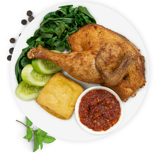 porsi kartasuro fried duck seasoning