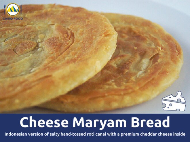 Roti Maryam Isi Keju Cheddar