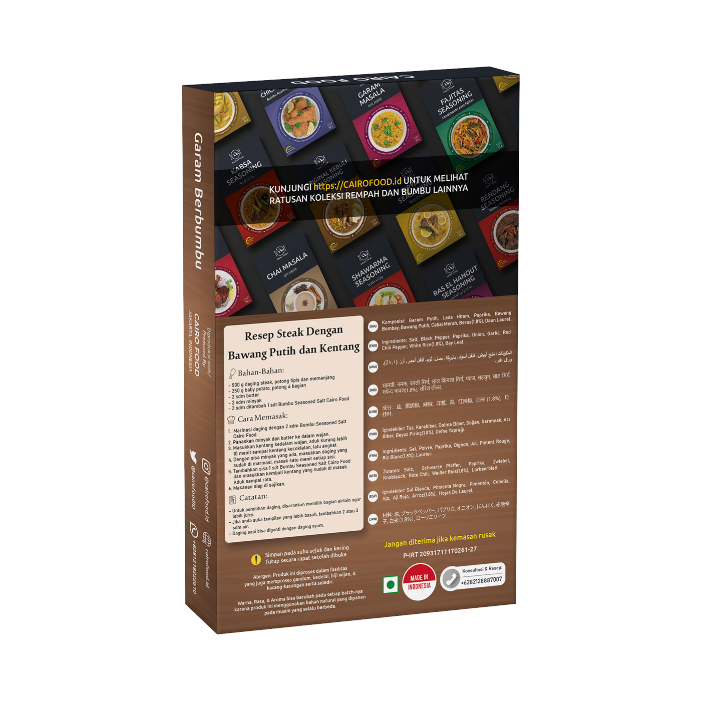 Seasoned Salt Seasoning (Garam Berbumbu)