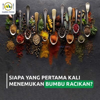 Siapa Yang Pertama Kali Menemukan Bumbu Racikan