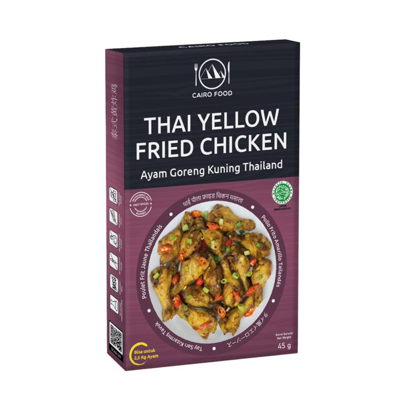 Thai Yellow Fried Chicken Seasoning (Bumbu Ayam Goreng Kuning Thailand)