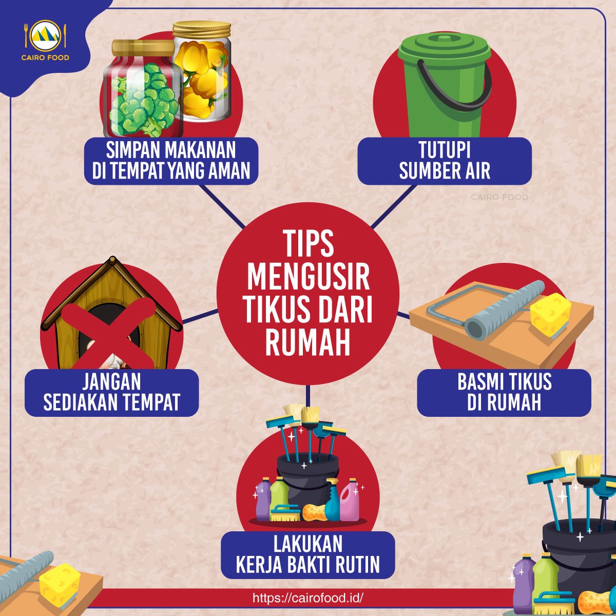 tips mengusir tikus