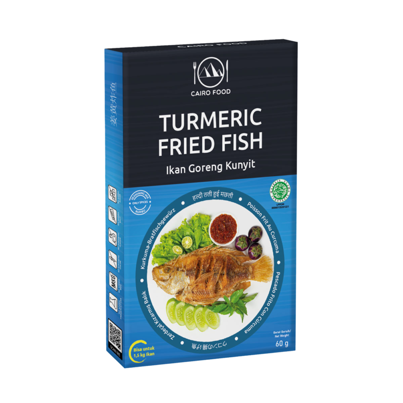 Turmeric Fried Fish Seasoning (Bumbu Ikan Goreng Kunyit)